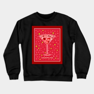 Cosmopolitan | Cocktail | Pop Art Crewneck Sweatshirt